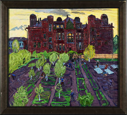 Сафонов Вениамин Алексеевич. Весна в Подольске